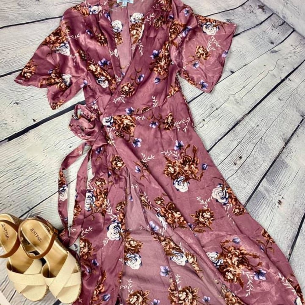 Kimono Wrap Dress